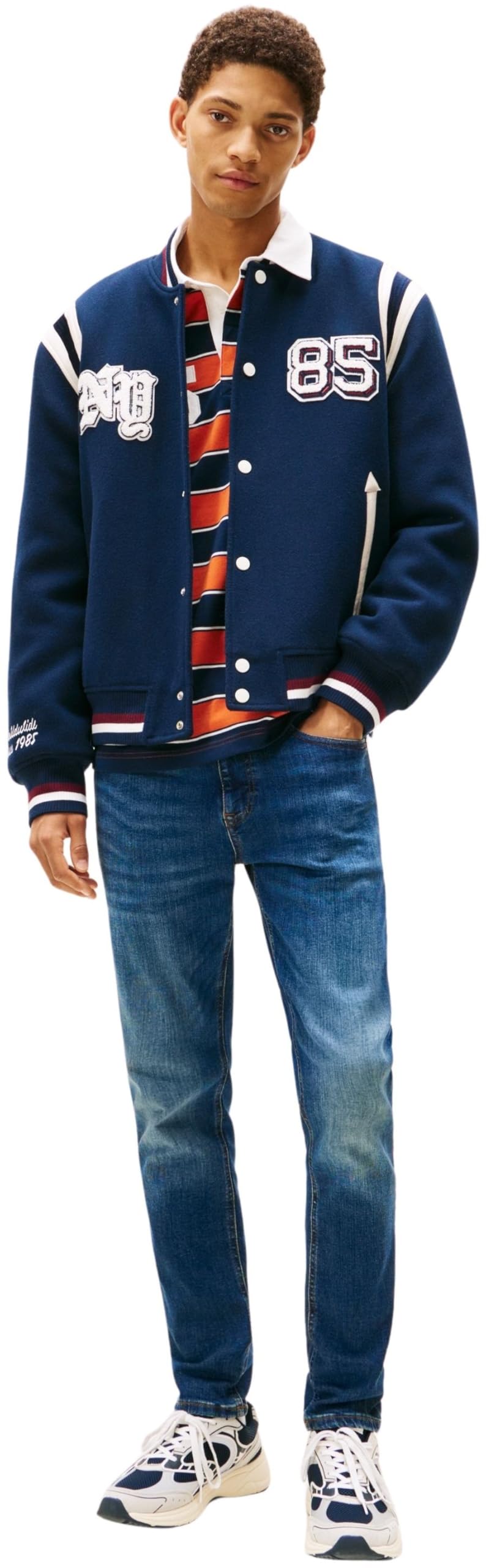 Tommy Jeans Austin Slim Tprd Ai0255 Dm0dm21891 - Stożkowy Mężczyźni
