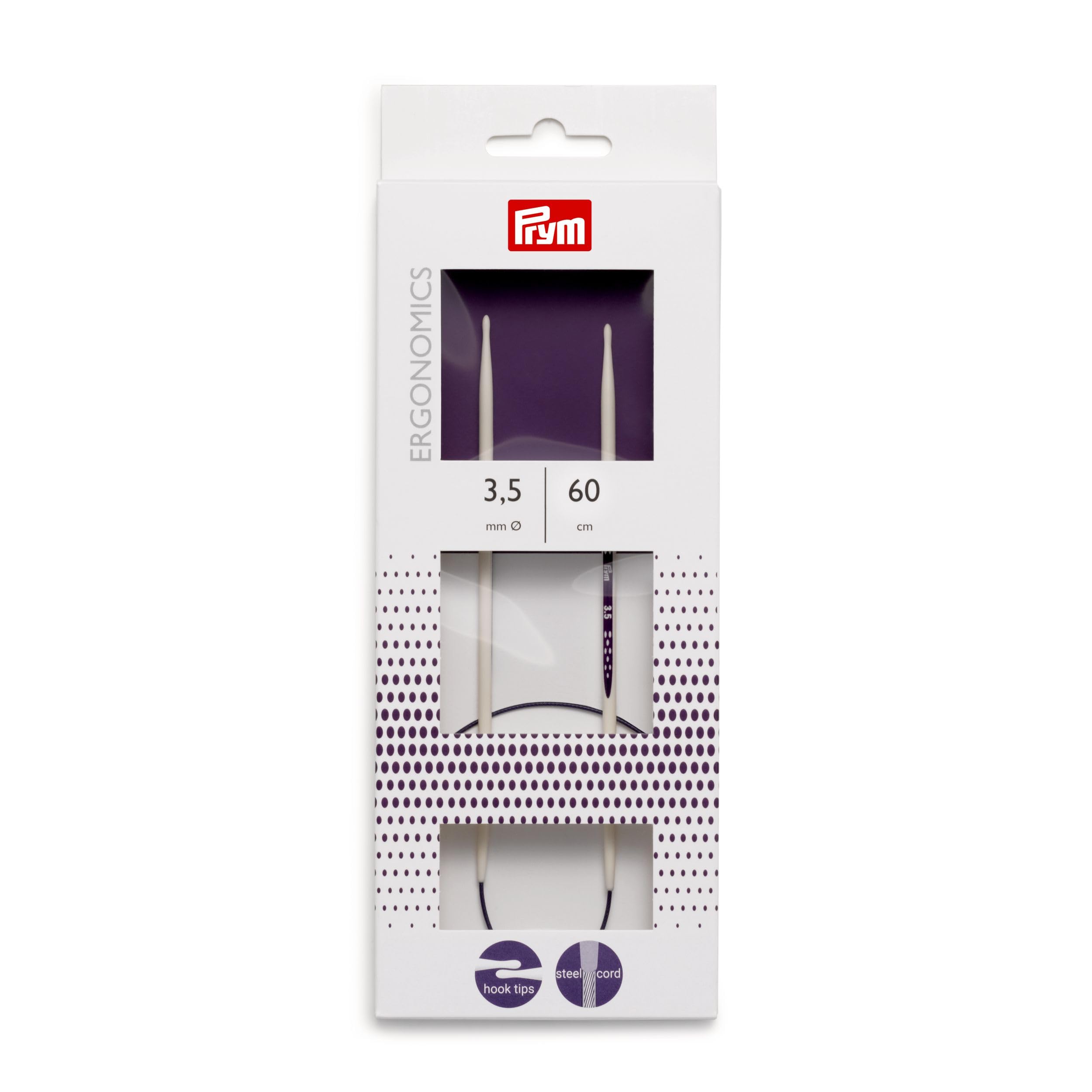 Prym - Ergonomics (60cm, 3.50mm) Circular Needle - 5 Pieces