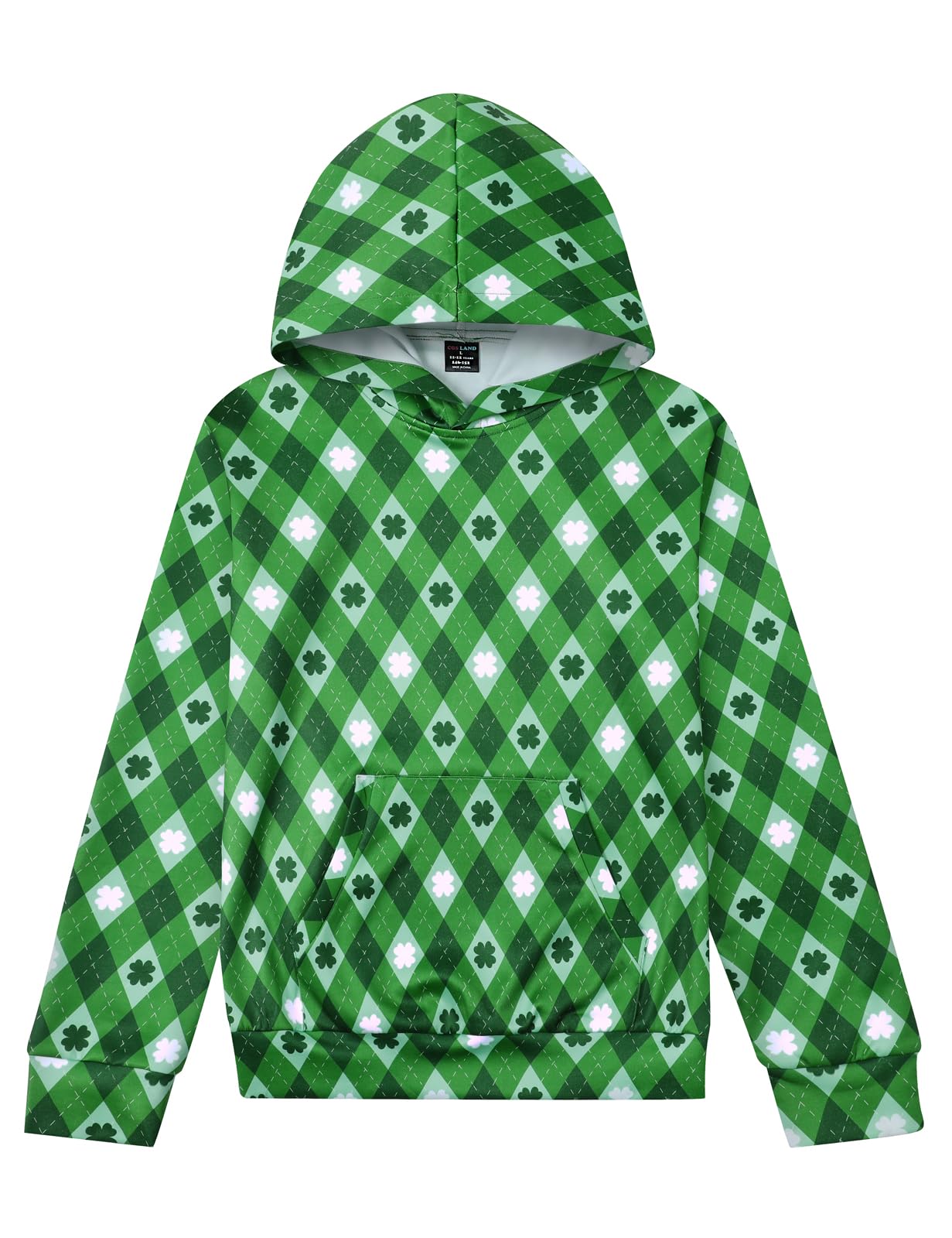 COSLAND Boys Pullover Hoodies Kids Long Sleeve Hooded Sweatshirts, 5-12 Years