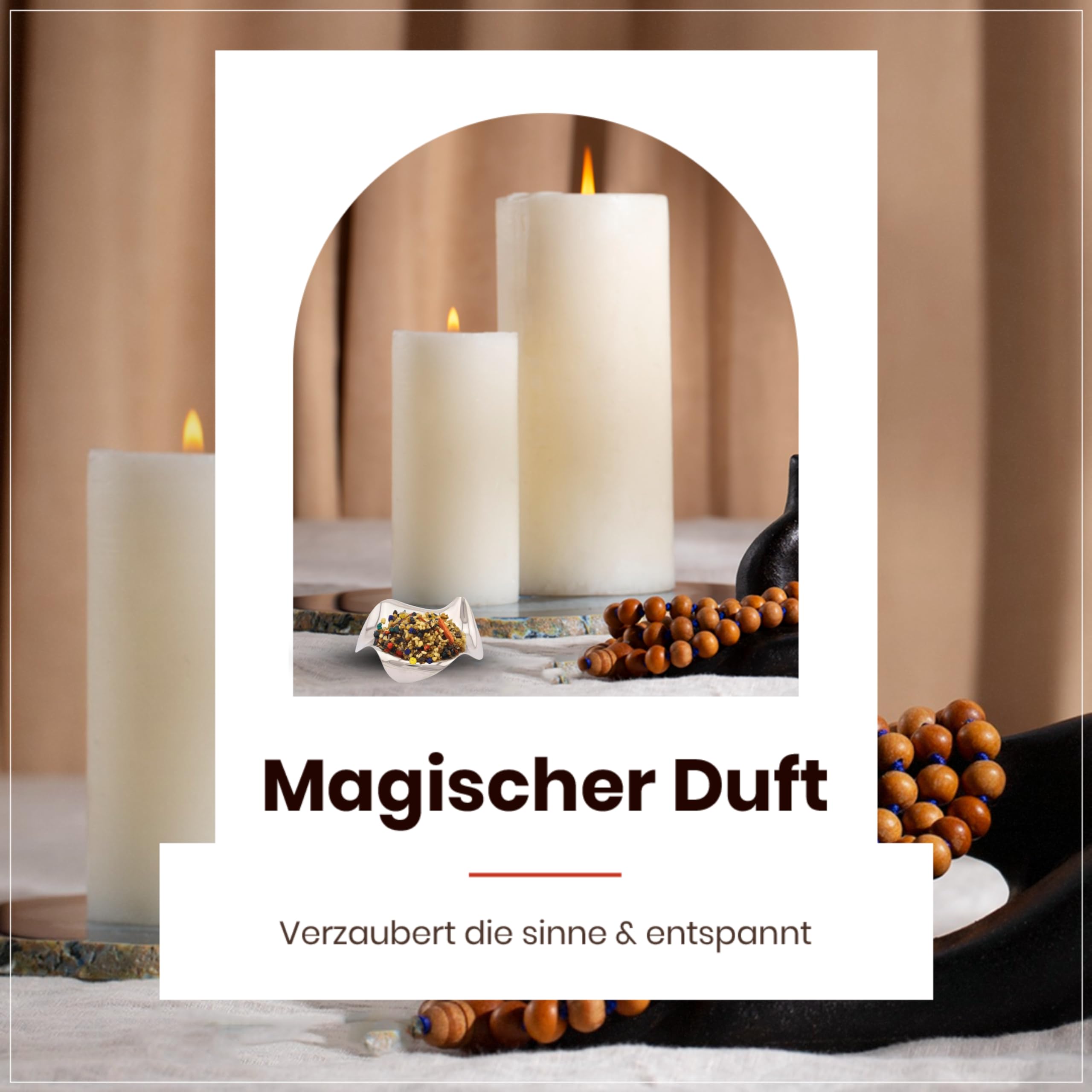 Kirchenweihrauch Palästina König – Würzig-blumiger Weihrauch mit Sandelholz & Lavendel (1000 Gramm)