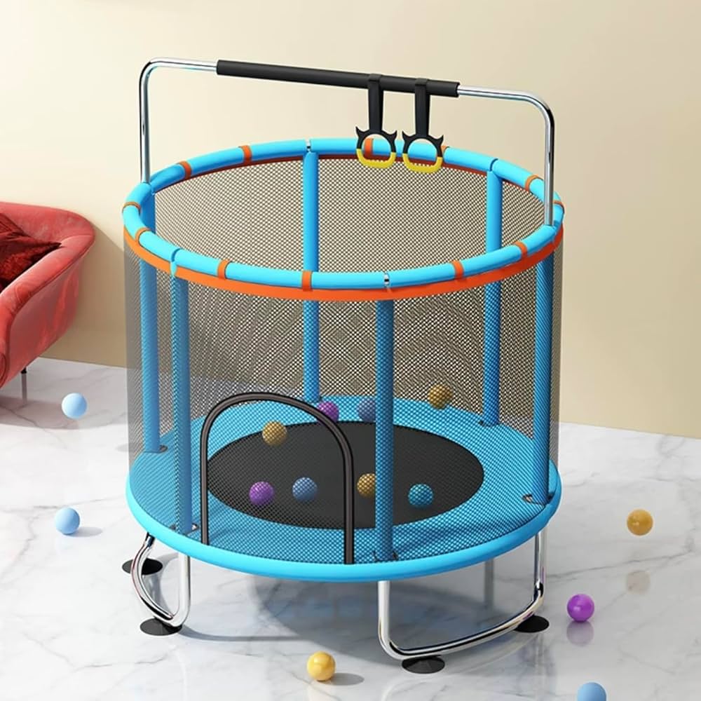 Amazon | トランポリン 鉄棒 140cm 吊り輪 大型 家庭用 室内 安全