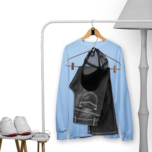 Miniatura 5 de 15 ganchos de metal para colgar ropa, ganchos extensores de acero inoxidable súper resistentes, ahorro de espacio en el armario, fácil de usar,