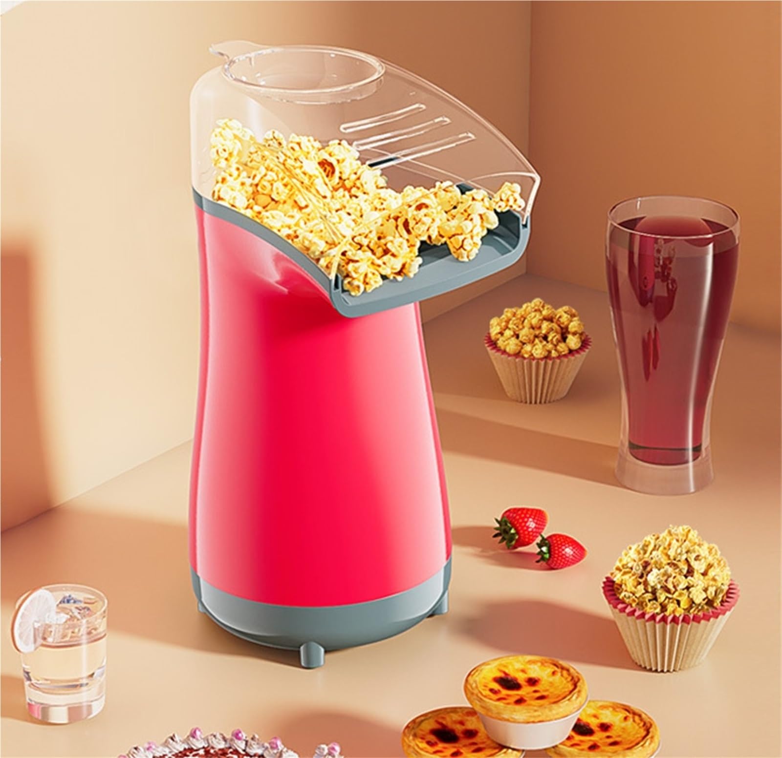 Mini Macchina Per Popcorn Ad Aria Calda