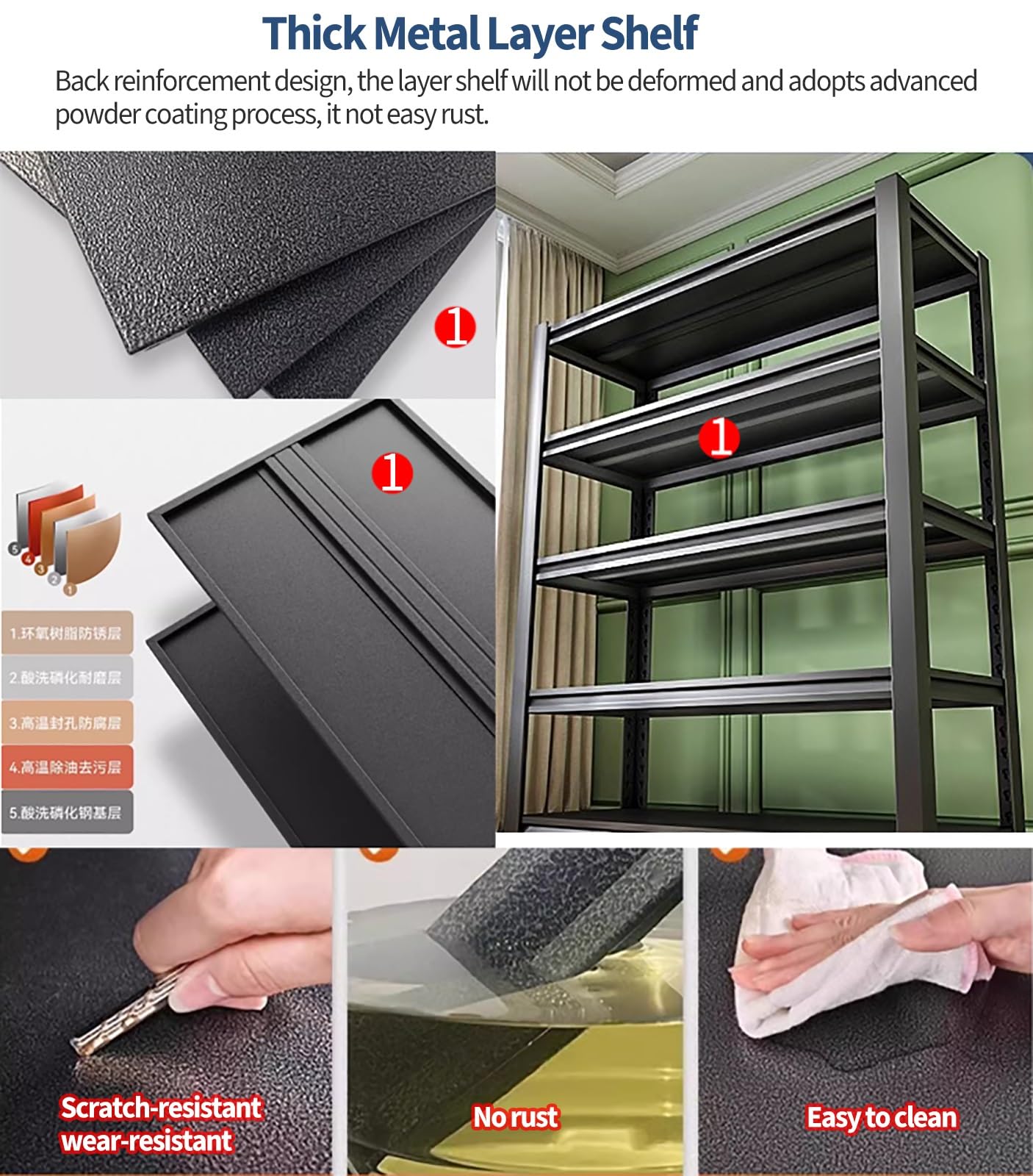 Armadio Alto per Schedari, Portadocumenti, Organizer per Voucher, Scaffale per Archiviazione Contabile Finanziaria Multistrato, Scaffale per Ufficio, Casa, Seminterrato,Black-70x35x118cm