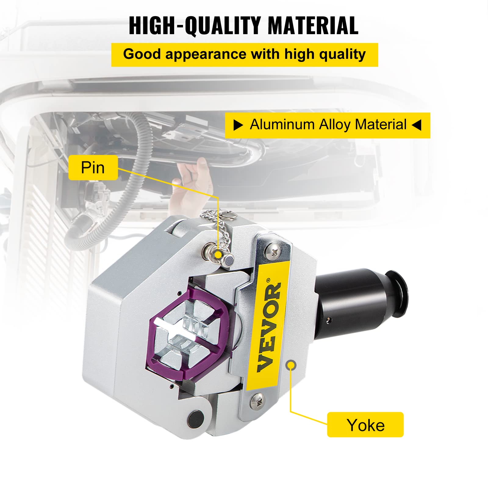 Zaciskarka do węży hydraulicznych 71500 oddzielna hyd-ra-krimp z aluminiową pompą ręczna klimatyzacja naprawa zestaw narzędzi do zaciskania