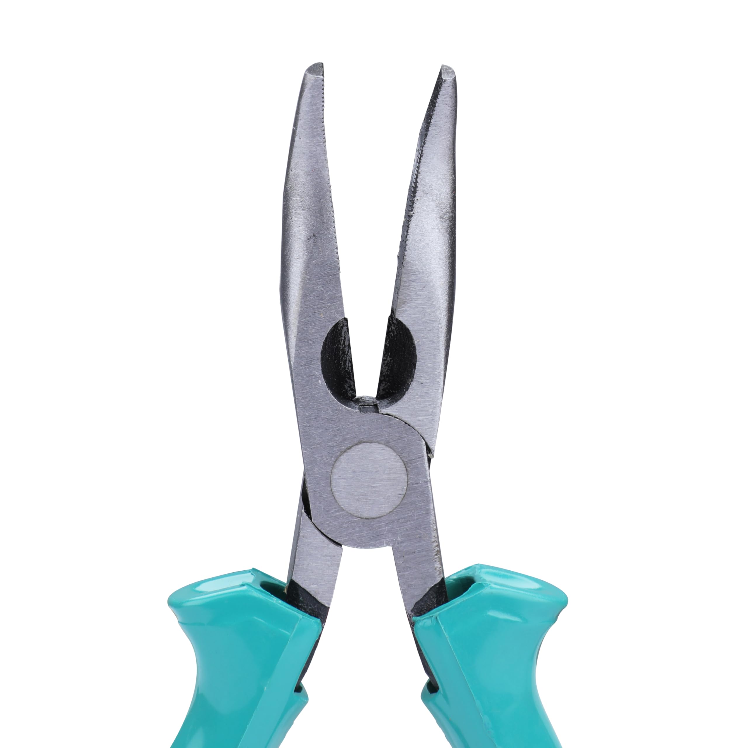 Taparia BN-06 Steel (165mm) Bent Nose Econ Plier (Green and Silver) 1
