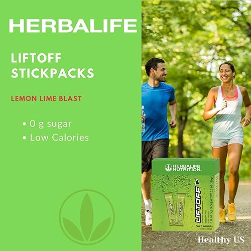 Miniatura 8 de Herbalife Nutrition LIFTOFF Energy Stick Packs - Limón-Limón Blast - Bebida instantánea para un impulso natural de energía, despeja la mente, mejora