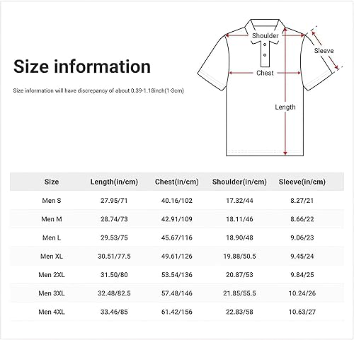 Miniatura 4 de Camisas de golf para hombre, camisa de neón, ajuste seco, casual, divertida, camisas de golf hawaianas