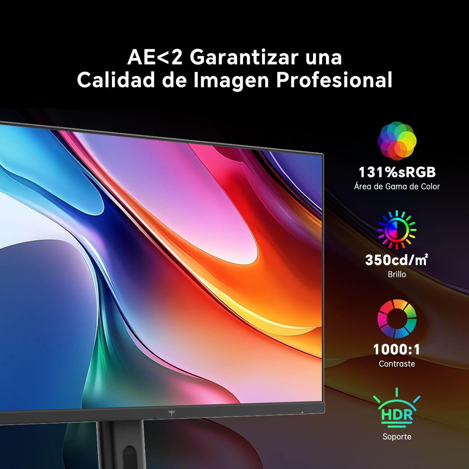 KTC Monitor Gaming 240Hz 27 Pulgadas | FHD@240Hz | Soporte Ajustable | Panel IPS rápido | 1ms (MPRT) | Brillo de 350 CD/㎡, HDR | Adaptive Sync | 97% DCI-P3, 99% sRGB, ΔE＜2 | H27F7