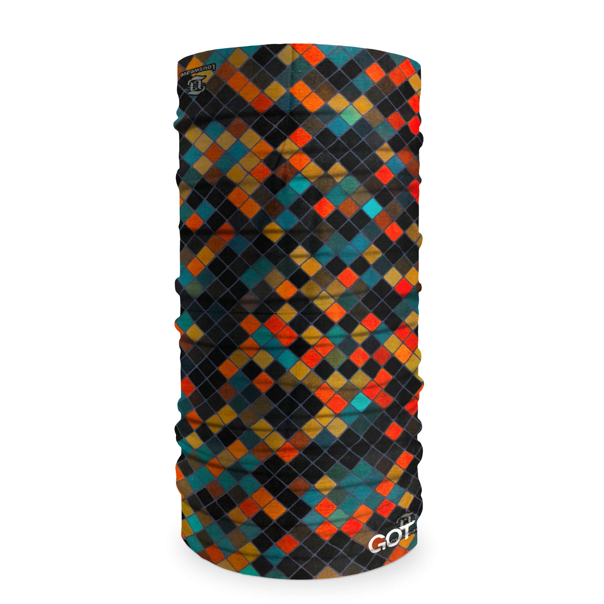 GOT Sports Tube Bandana - Neck Gaiter for Women Men, Face Mask, Neck Wrap, Head Scarf, Curly Hair Sleep Protection