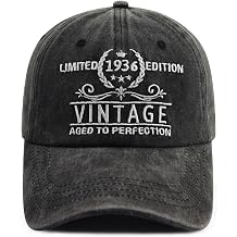 Xpayzere Limited Edition 1930 1931 1932 1933 1934 1935 1936 1937 1938 1939 Hat for Men Women, Funny Birthday Baseball Cap