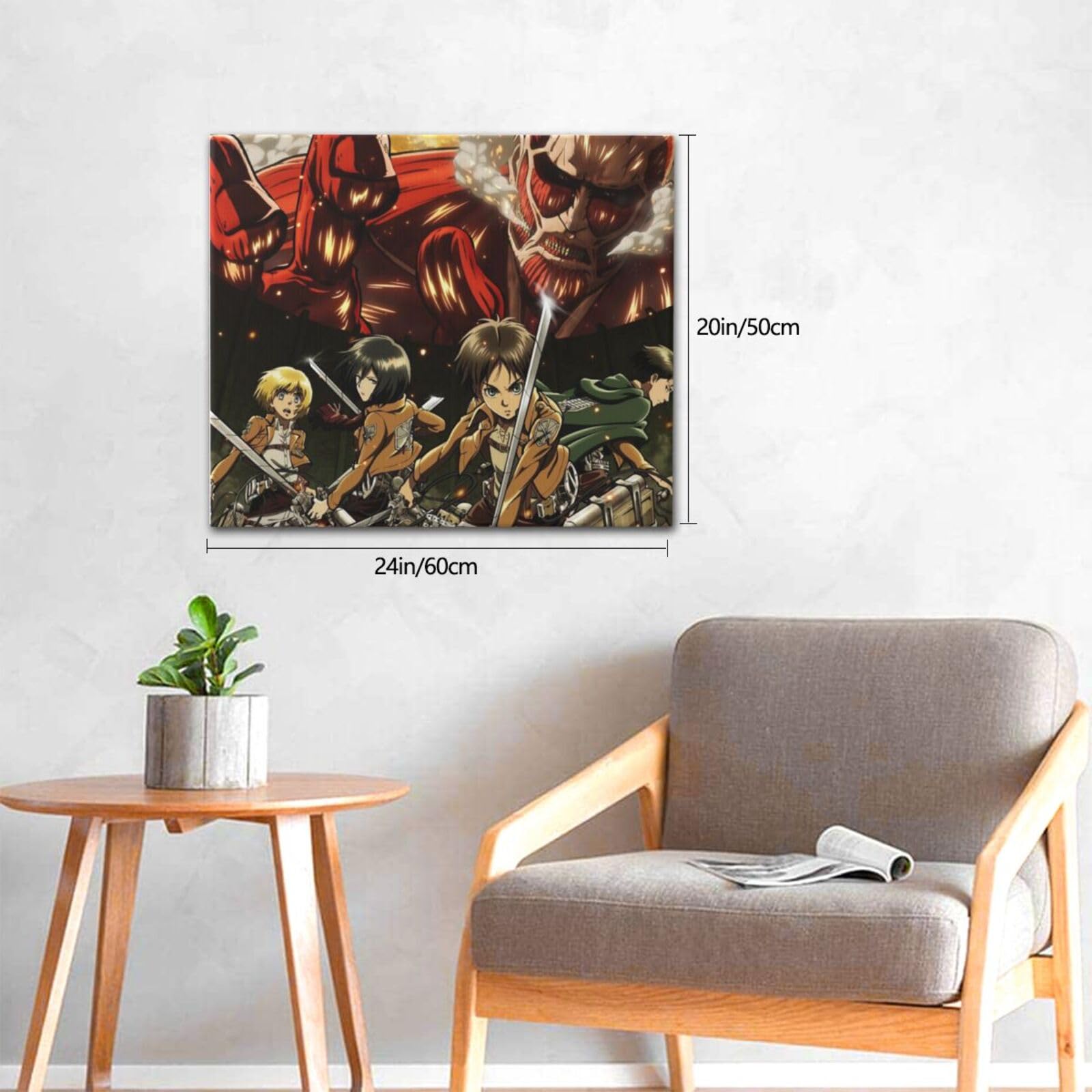 進撃の巨人 ポスター 額縁付き Amazon.co.jp: 売れ行セクシ進撃の巨人2 おしゃれ 装飾絵画 現代