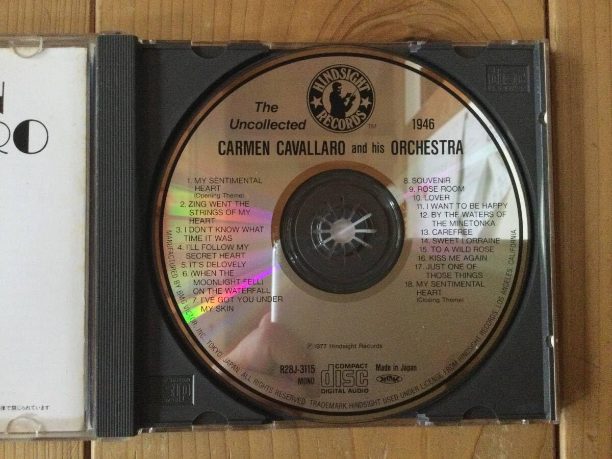 Amazon.co.jp: 国内盤CDカーメンキャバレロ「1946」Carmen Cavallaro