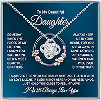 Colar To My Daughter From Dad With Heartfelt Message, Daughter Birthday Gift From Dad, Jewelry Gifts For Her Graduation For Her From Mom or Daddy, pingente 14K