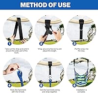 Vista 5 de KPX Silla de columpio colgante para exterior – Cómoda silla de columpio de árbol tamaño grande 110X130cm (sin cojines) - Capacidad de peso 330 Blanco