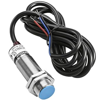 Heschen M18 Capacitive Proximity Sensor Switch Shield Type LJC18A3-5-Z/AX Detection 5mm 10-30VDC 200mA NPN Normally ClosedNC 3 Wires