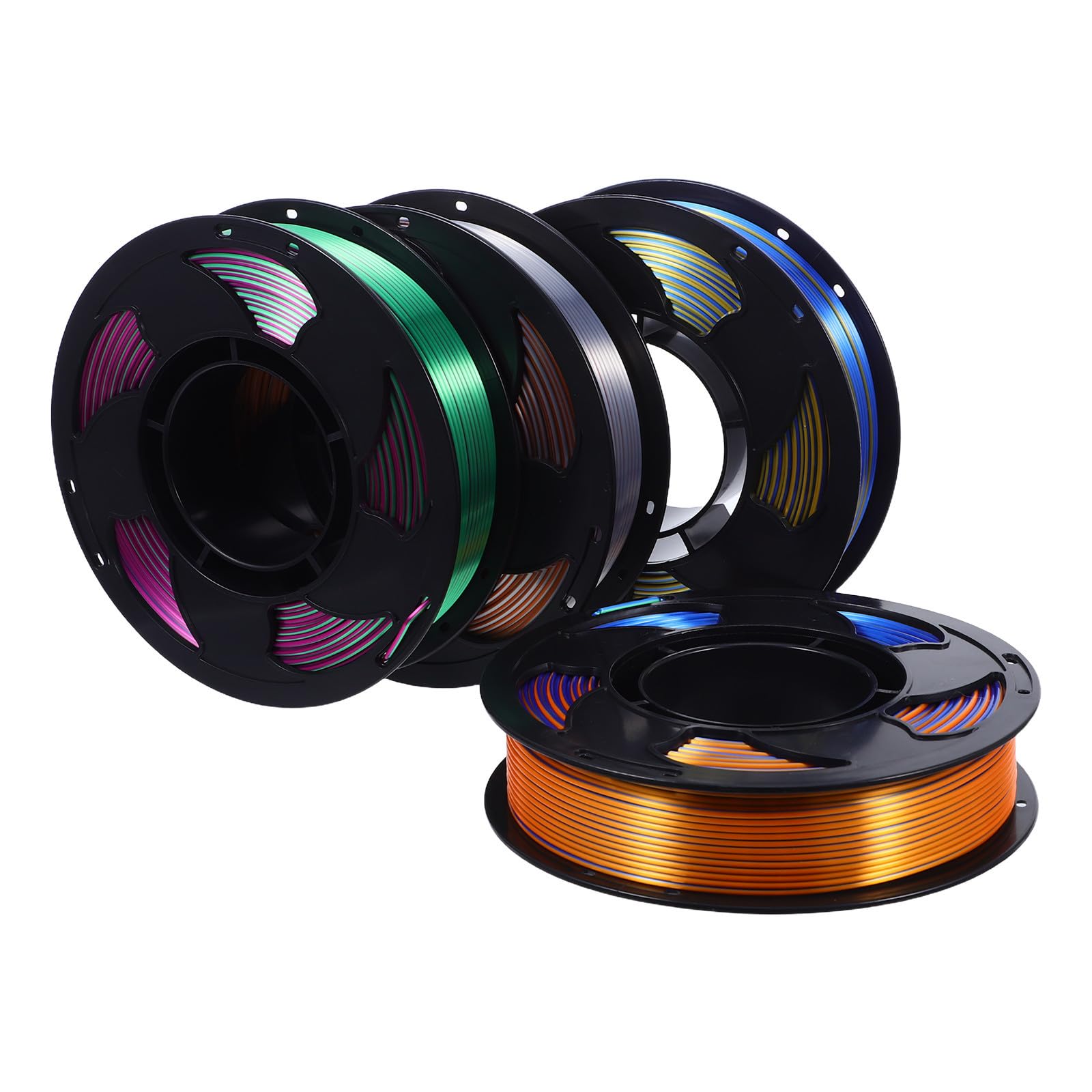 Bobina de Filamento Pla 1,75mm 250g para Impresoras 3d sin Burbujas