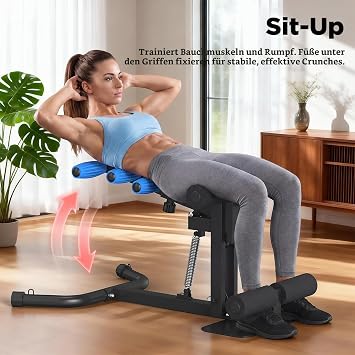 RELIFE REBUILD YOUR LIFE Deep Squat Device Machine Squat Device & Squat Machine with Resistance Bands Abdominal Trainer for Home Strength Training for Buttocks and Legs Squat Training Device