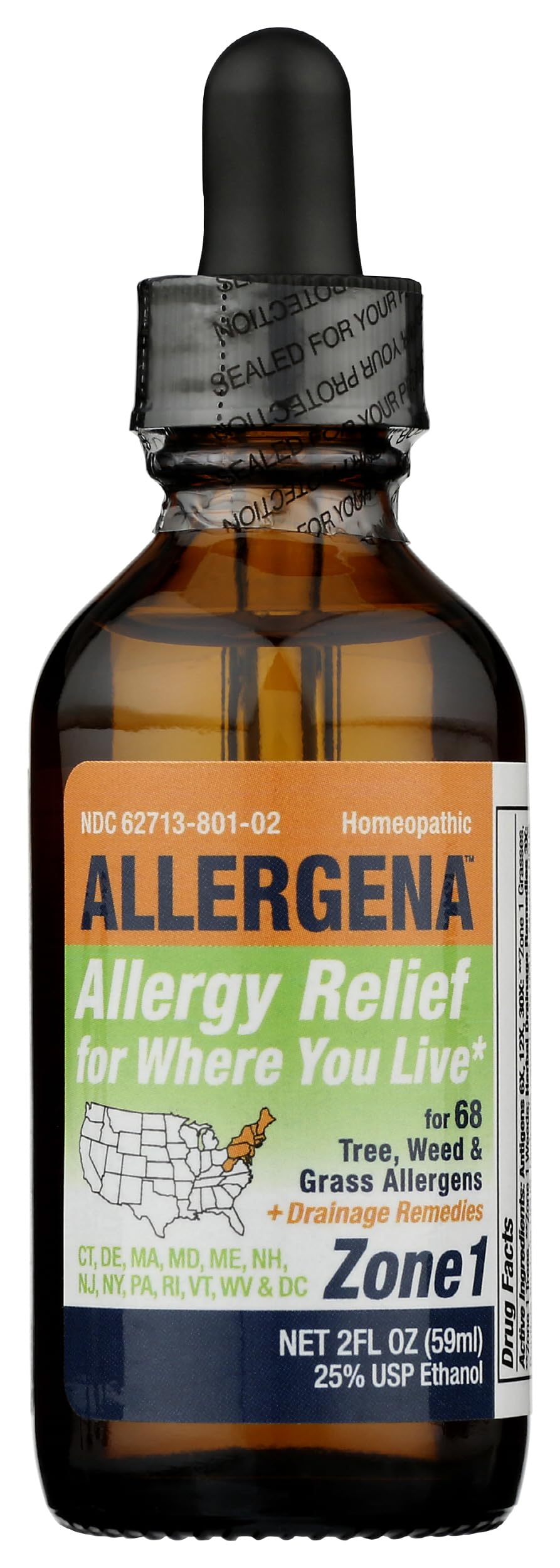 Allergena Zone 1 - Allergy Relief Drops (2 FL Ounce)