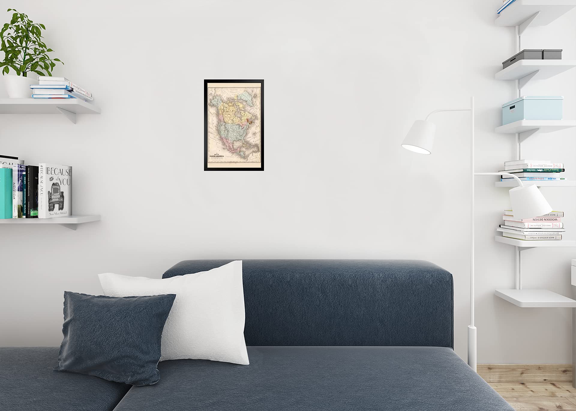 Amazon.co.jp: 北アメリカ1867年ヴィンテージアンティークスタイル