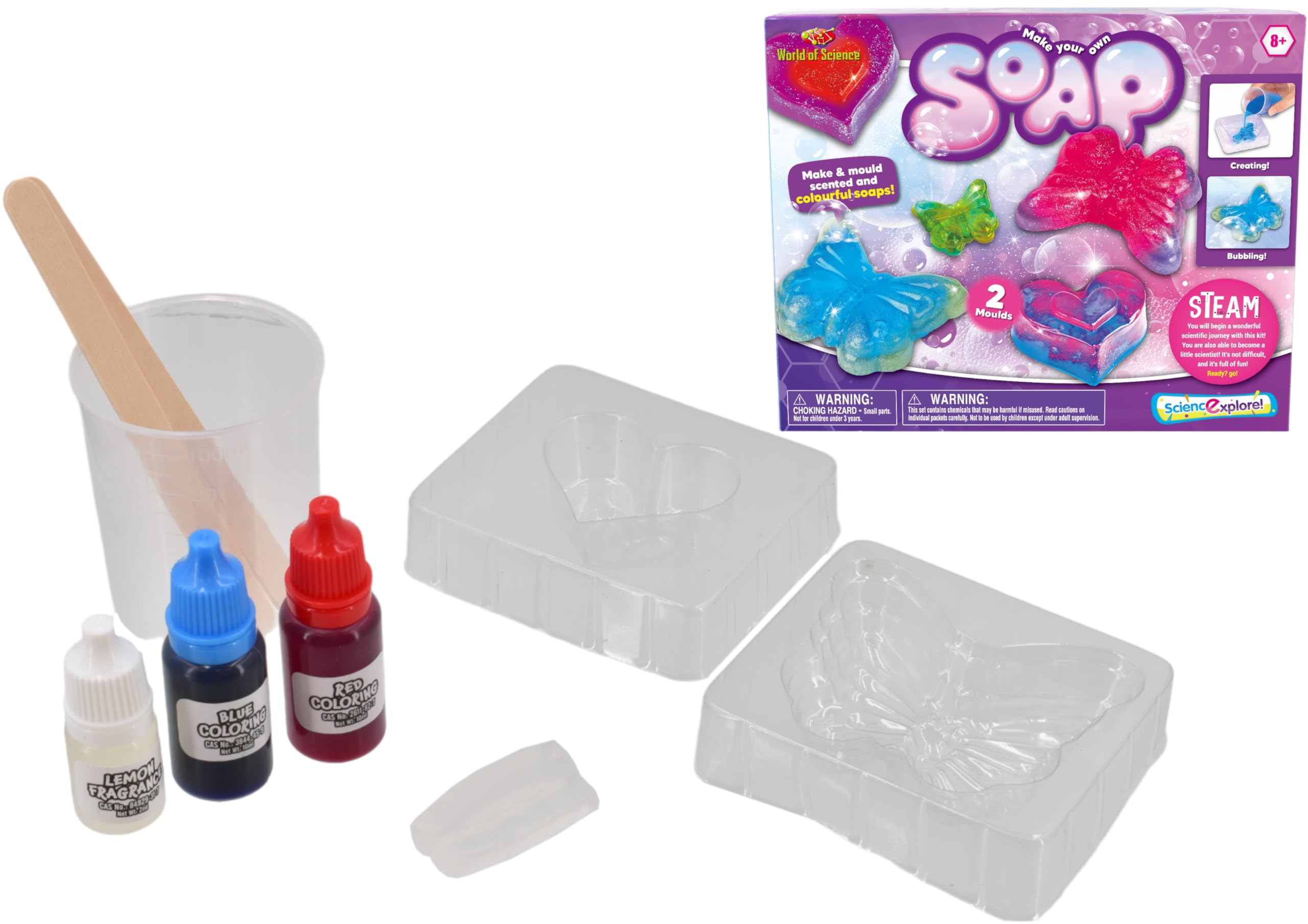 KandyToys Make Your Own Soap Kids Science Kit | Educational | Ages 8 +