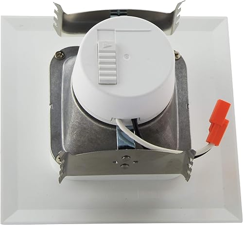 Miniatura 5 de Satco S11820 ColorQuick 6.5W LED Downlight Retrofit, CCT seleccionable por color 2700K/3000K/3500K/4000K/5000K, 4 pulgadas, blanco, 1 paquete