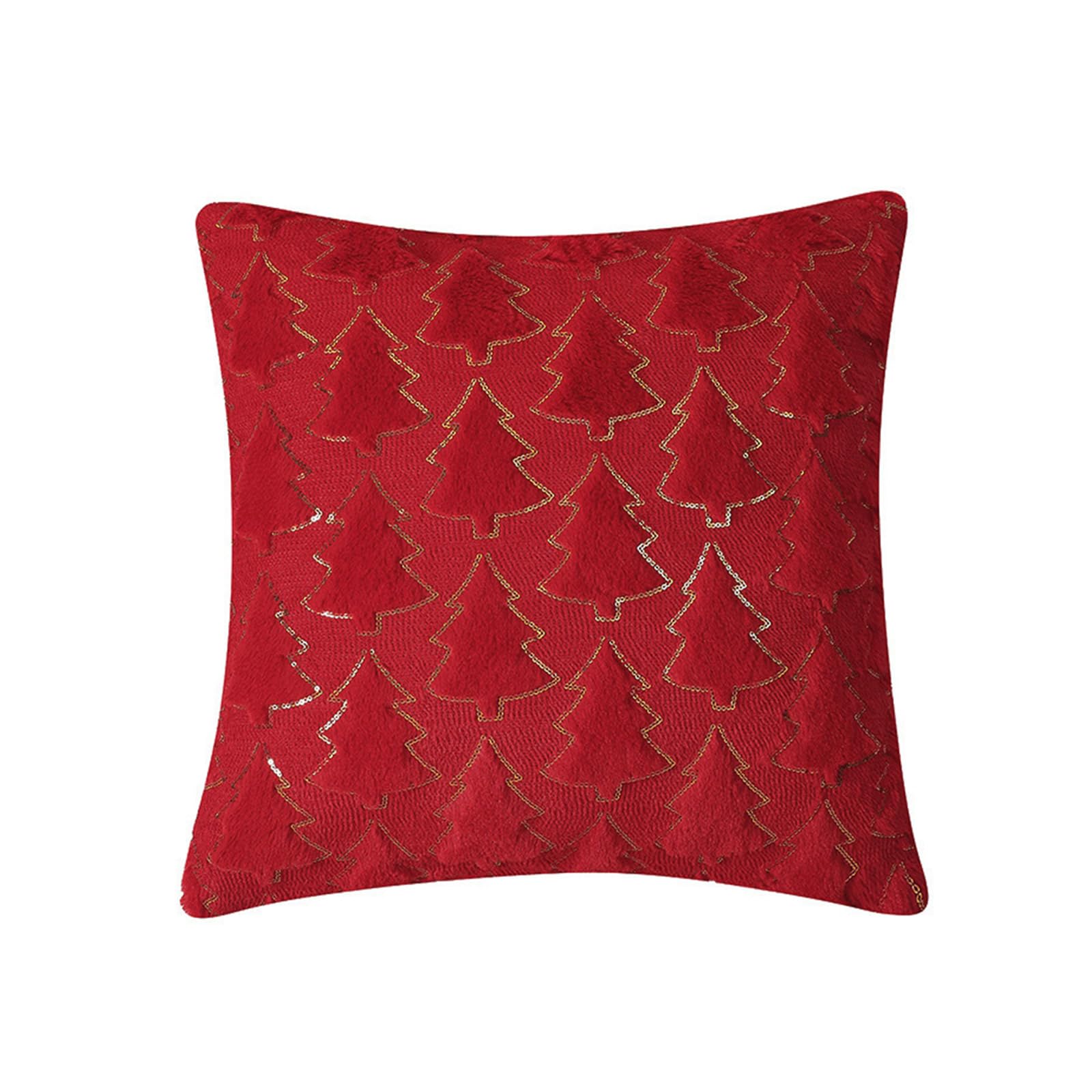 Hsioluted Multipurpose Christmas Pillow Covers Christmas Throw Pillows Covers for Home Room Sofa Couch Decoration Throw Pillow Case
