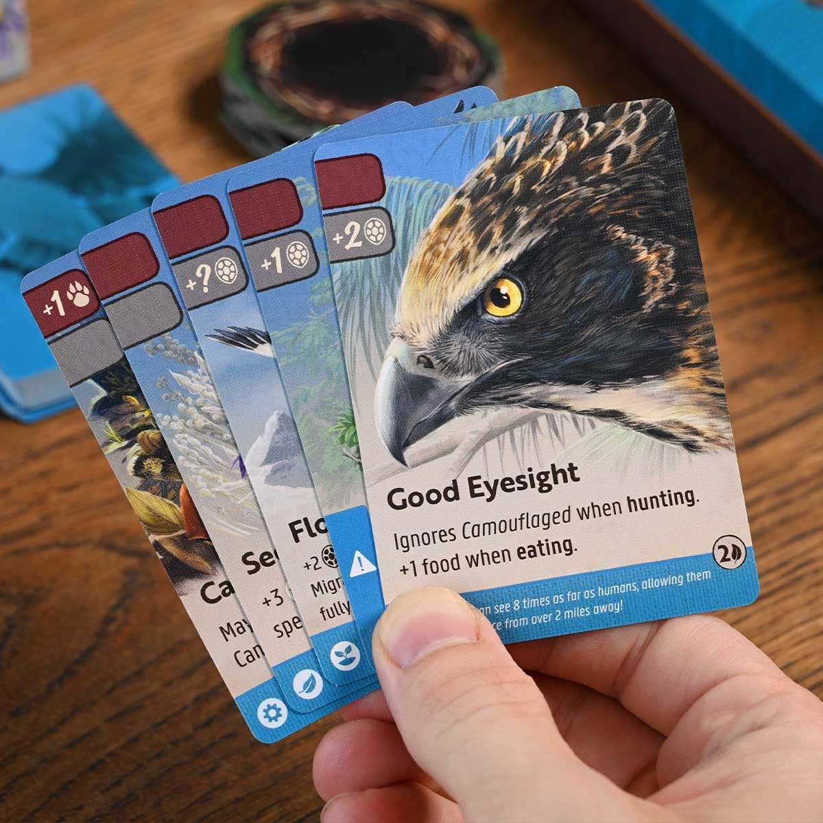 Nature Board Game Expansion – Module 1: Flight | Soar, Migrate, and Outsurvive Rivals with New Bird Traits | Wildlife Strategy Game | 1-4 Players, Solo Mode, Age 10+ | Northstar Game Studio