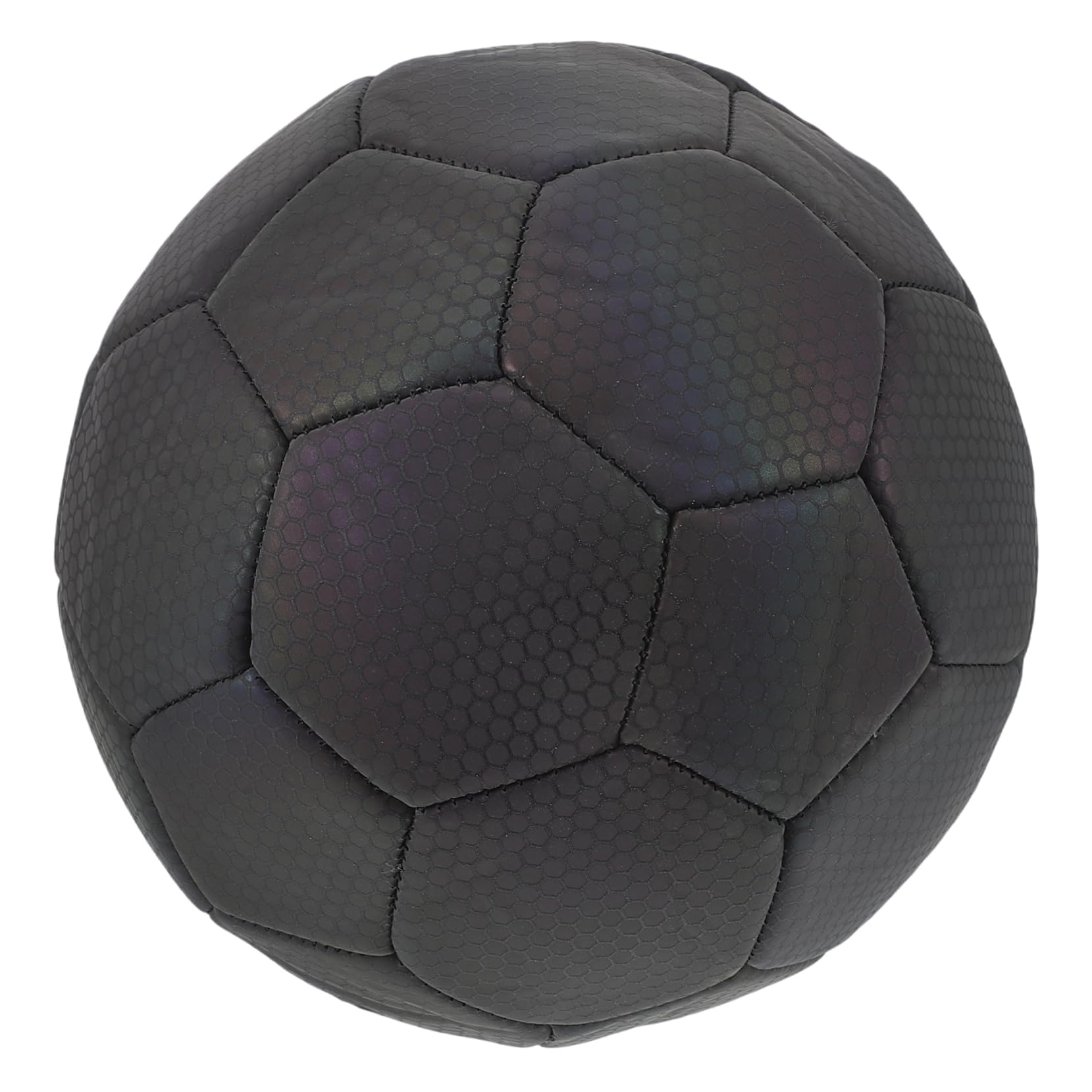 Abaodam Pallone Allenamento Riflettente da Calcio per Luminoso e Gare | Festa Scuola Decor, Pallone Calcio Olografico, Visibilità Elevata per Partite e Uso Versatile