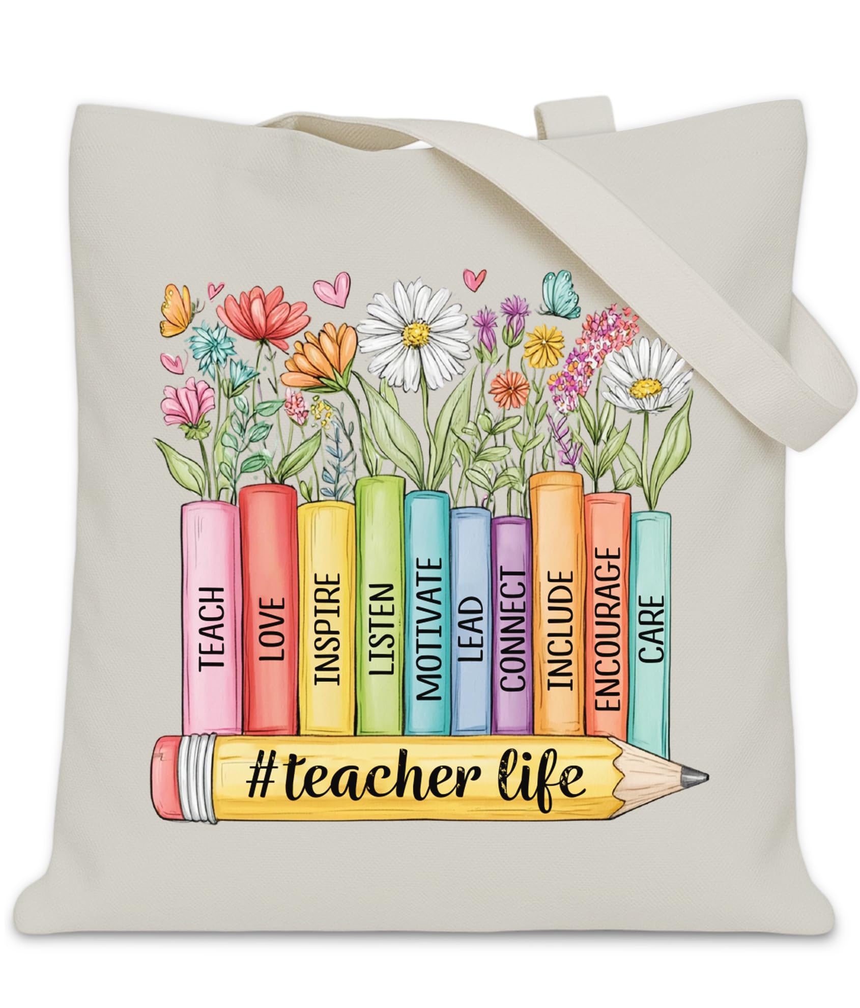 Aesthetic Tote Bag for Women Girls, Stylish Tote Bag for Friends Besties Coworker