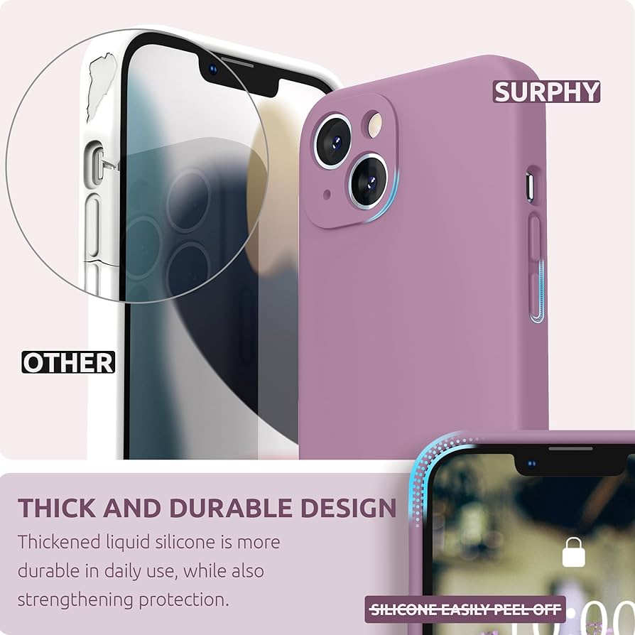 Amazon.com: SURPHY Compatible with iPhone 13 Case with Screen