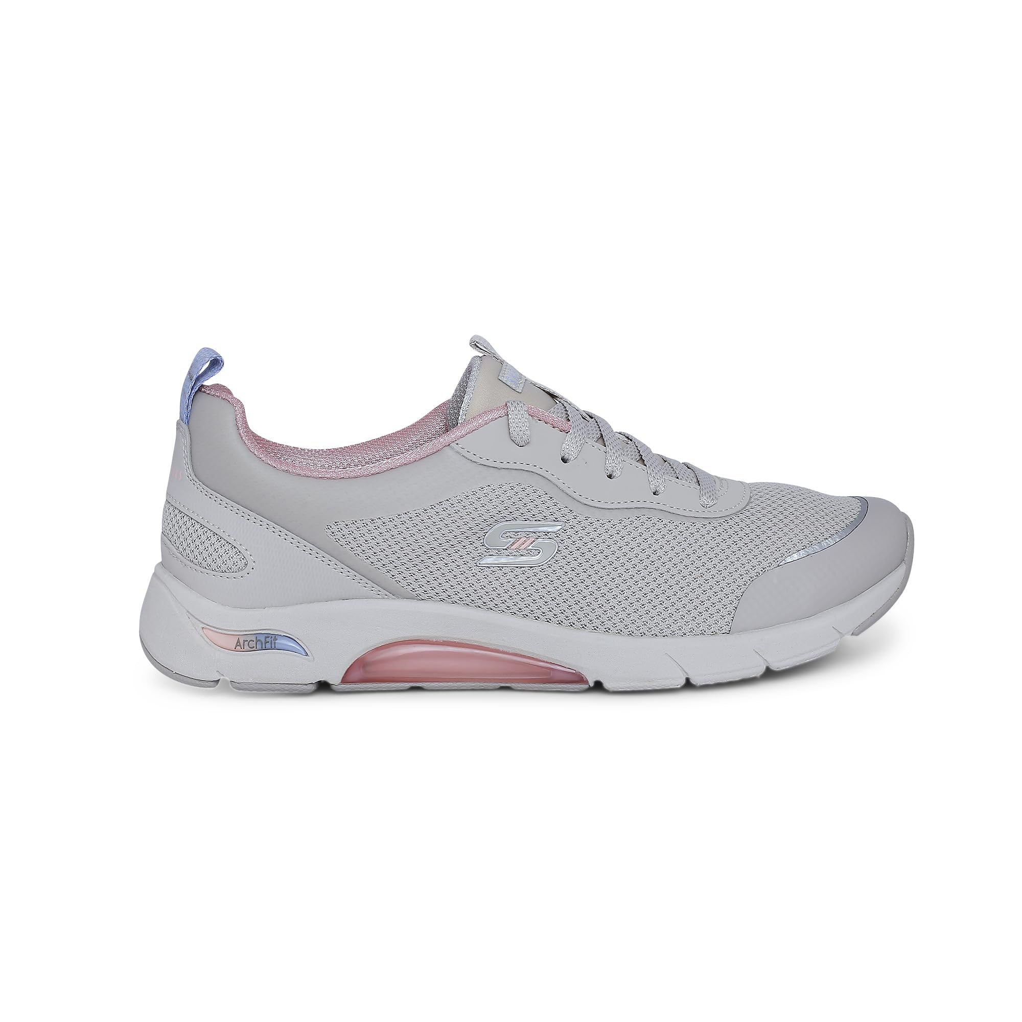 Skechers Skech-Air Arch Fit - Casual Lace Up Womens Shoe Grey - 104259-TPPK (B0B5X1GT15) Amazon Price History, Amazon Price Tracker