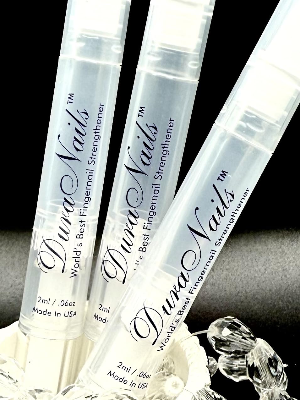 Fingernail Strengthener! Repair cracked, thin, chipped fingernails to form a stronger & healthier fingernail at the molecular level.