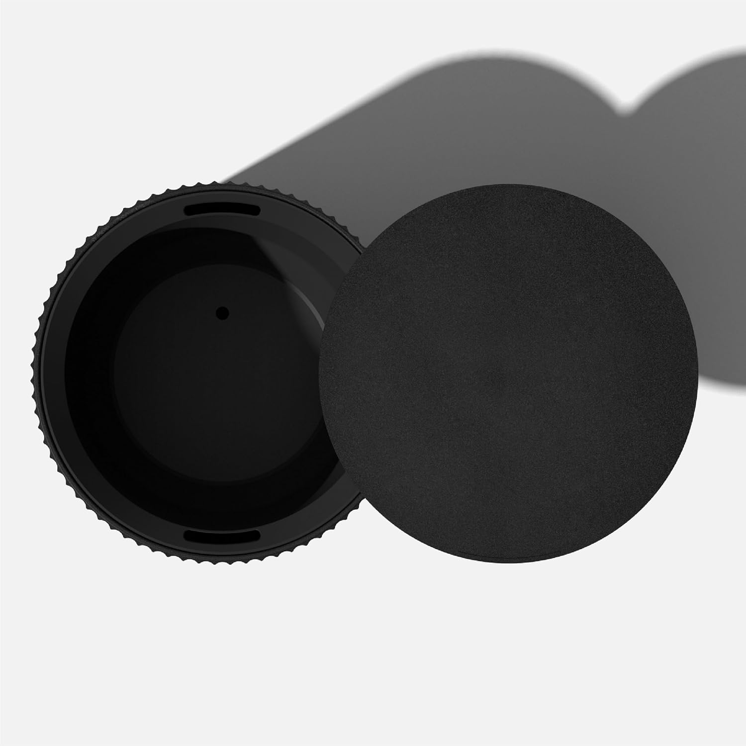 Veradek Outdoor Cooler Side Table - 2 in 1, Black, 21 inch