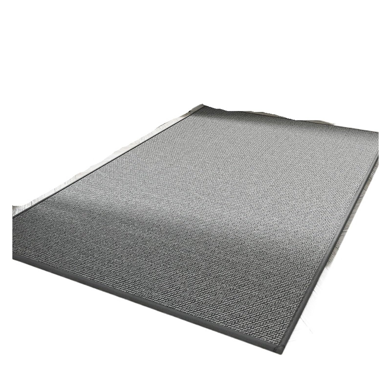 Felpudo antideslizante gris oscuro lavable para puertas y zonas de entrada