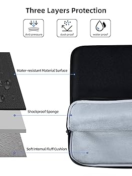 GOOJODOQ Tablet Case Sleeve For IPad 2018 2017 Bag Cover, Shockproof Protective