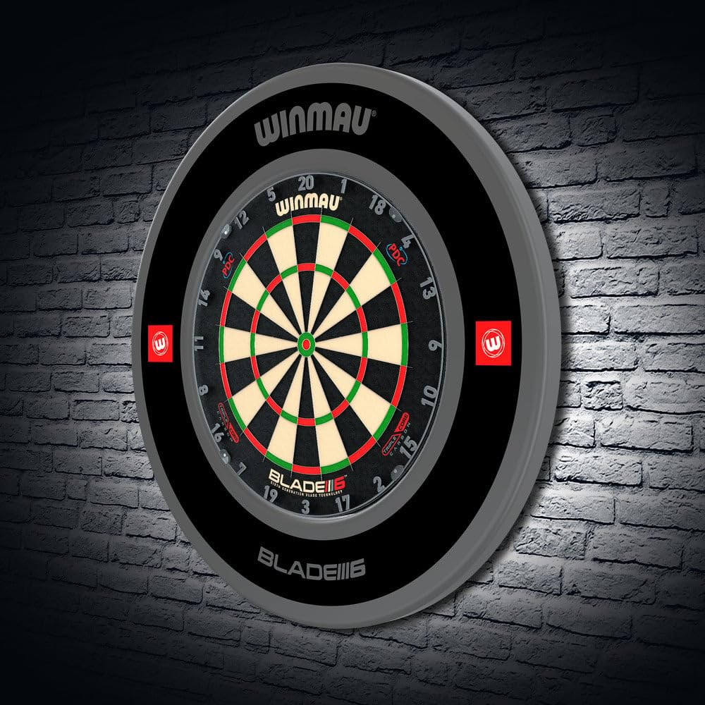 WINMAU Pro Line 1.0 pier?cie? ochronny do tarczy do darta, czarna