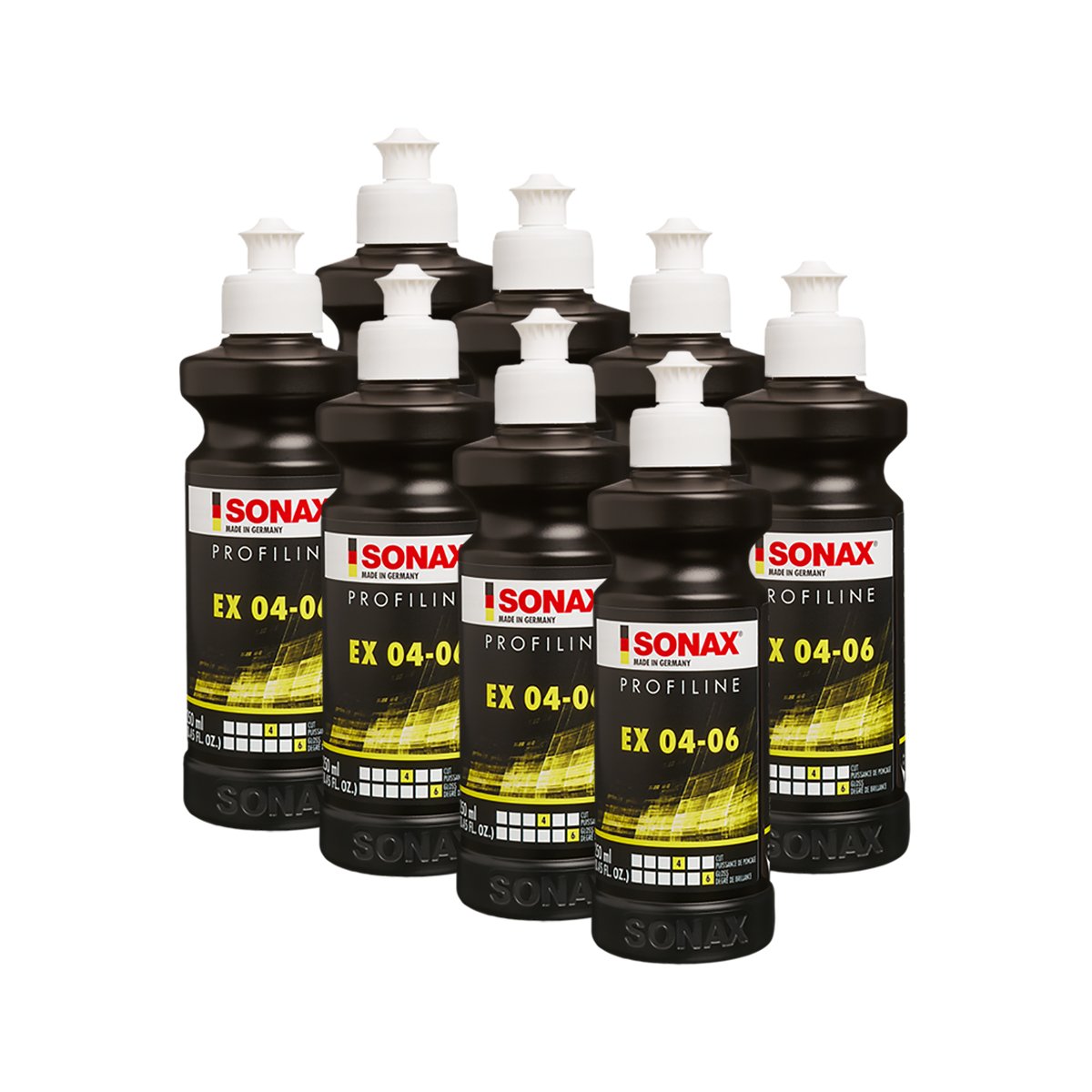 SONAX 8 x 02421410 ProfiLine EX 04 – 06 abrillantador (250 ML