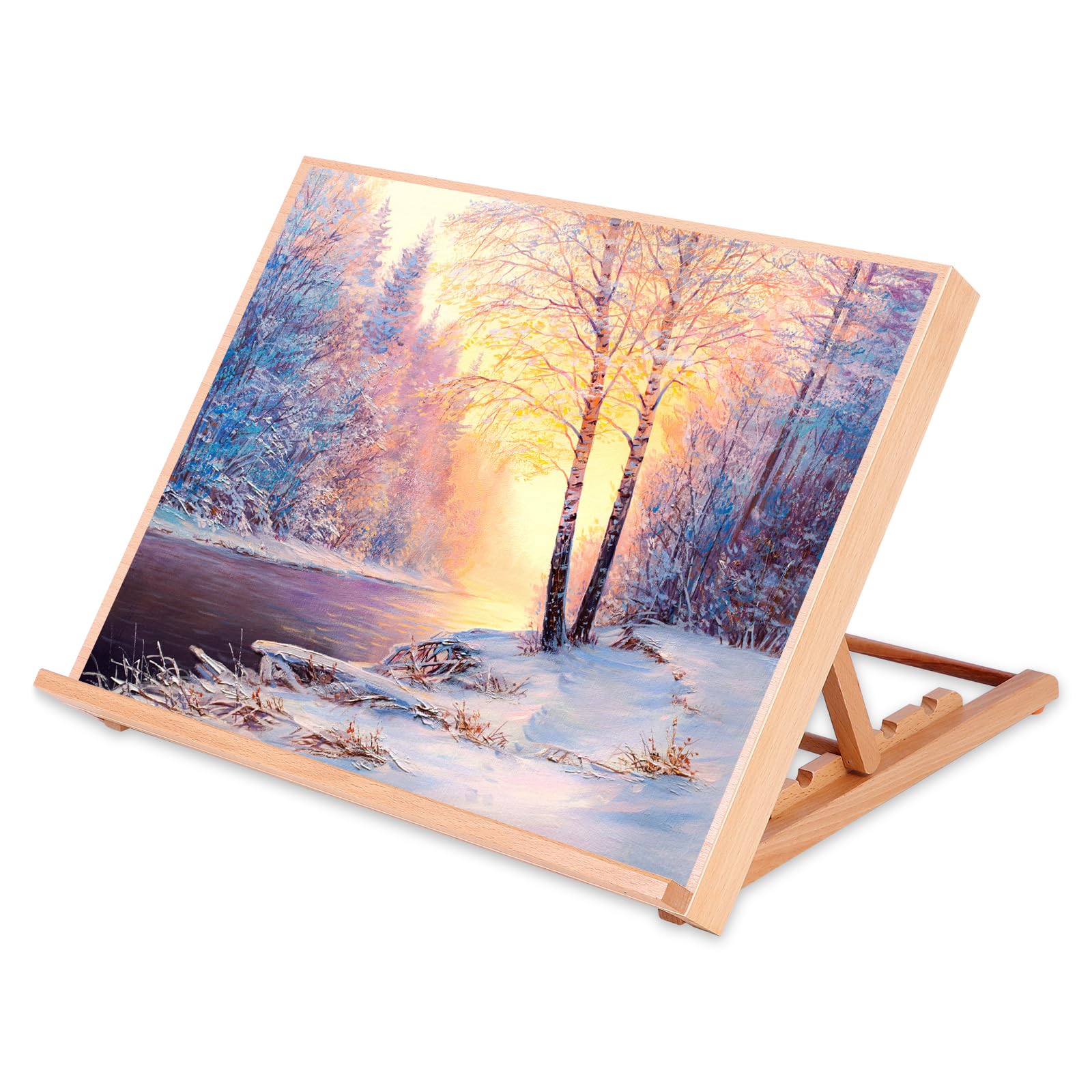 Amazon.com: MANSAIN Tabletop Painting Easel,Large A3 Drawing Board