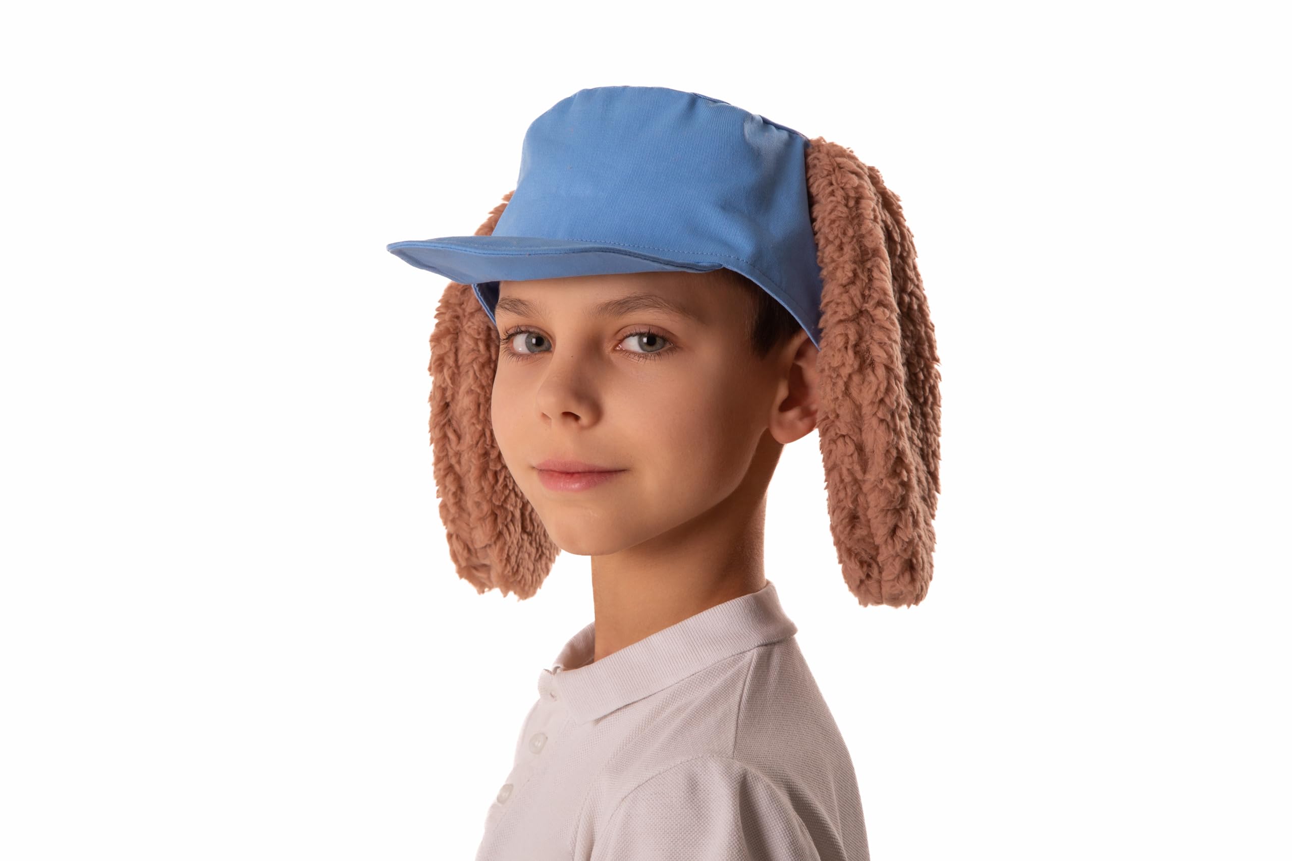 ComfyCamper Kids Hat with Dog Ears for Boys Girls Man Women Cosplay Halloween Costumes