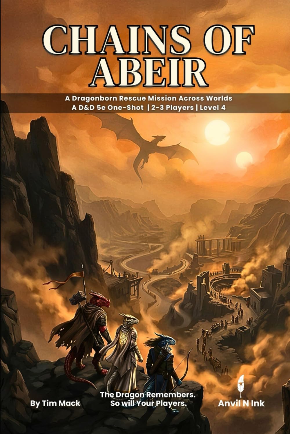 Chains of Abeir | A Dragonborn Rescue Mission Across Worlds: A D&D 5e One-Shot Adventure for 2-3 Players | Level 4 (The Ready Adventure Series)