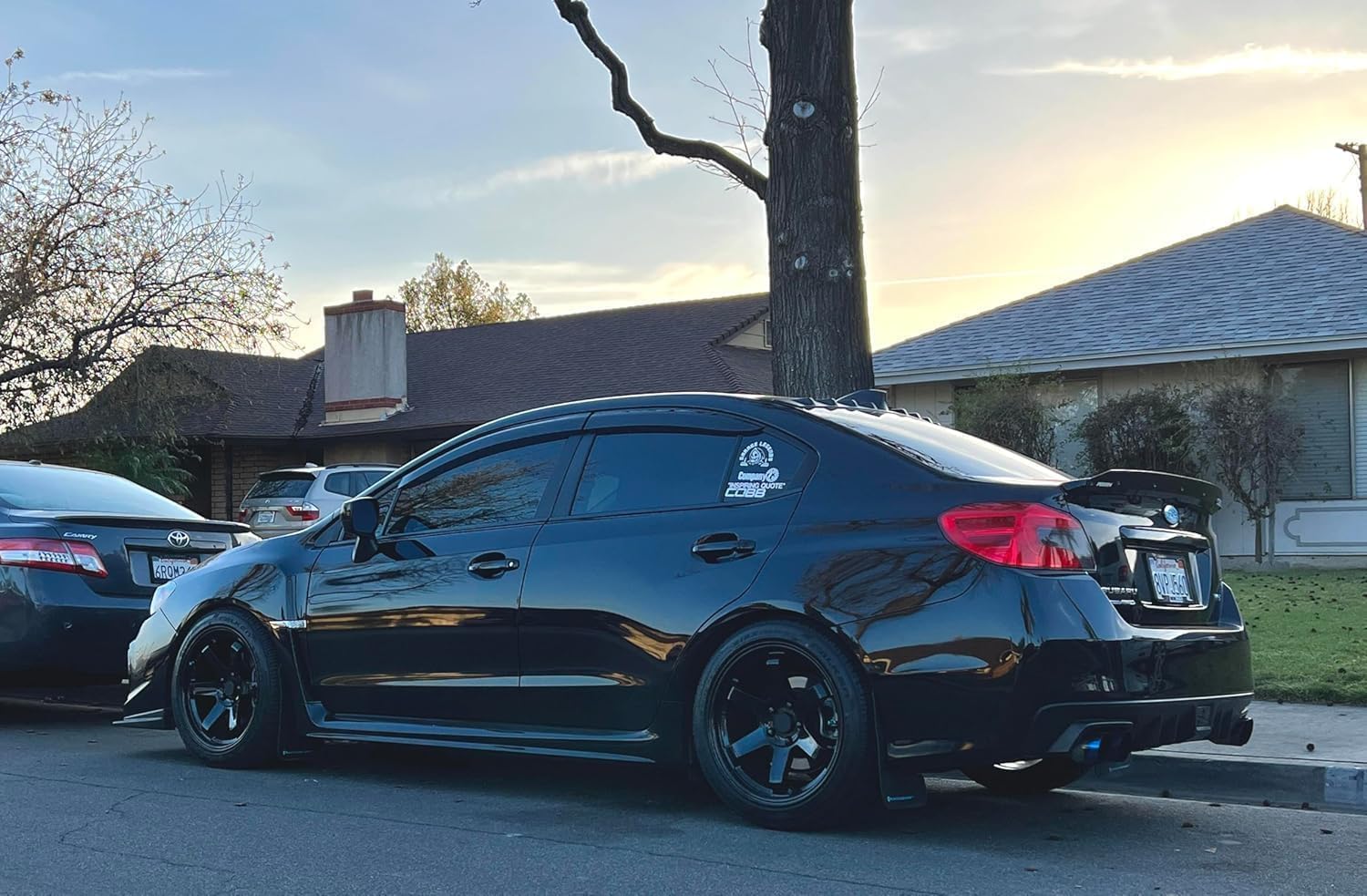 AVID.1 AV-06 Matte Black 18x10.5 Custom Wheel – Fits 5x114 Bolt Pattern with +22 Offset – Lightweight Performance Alloy Wheel – Aggressive Street Style & Track-Ready Car Accessories
