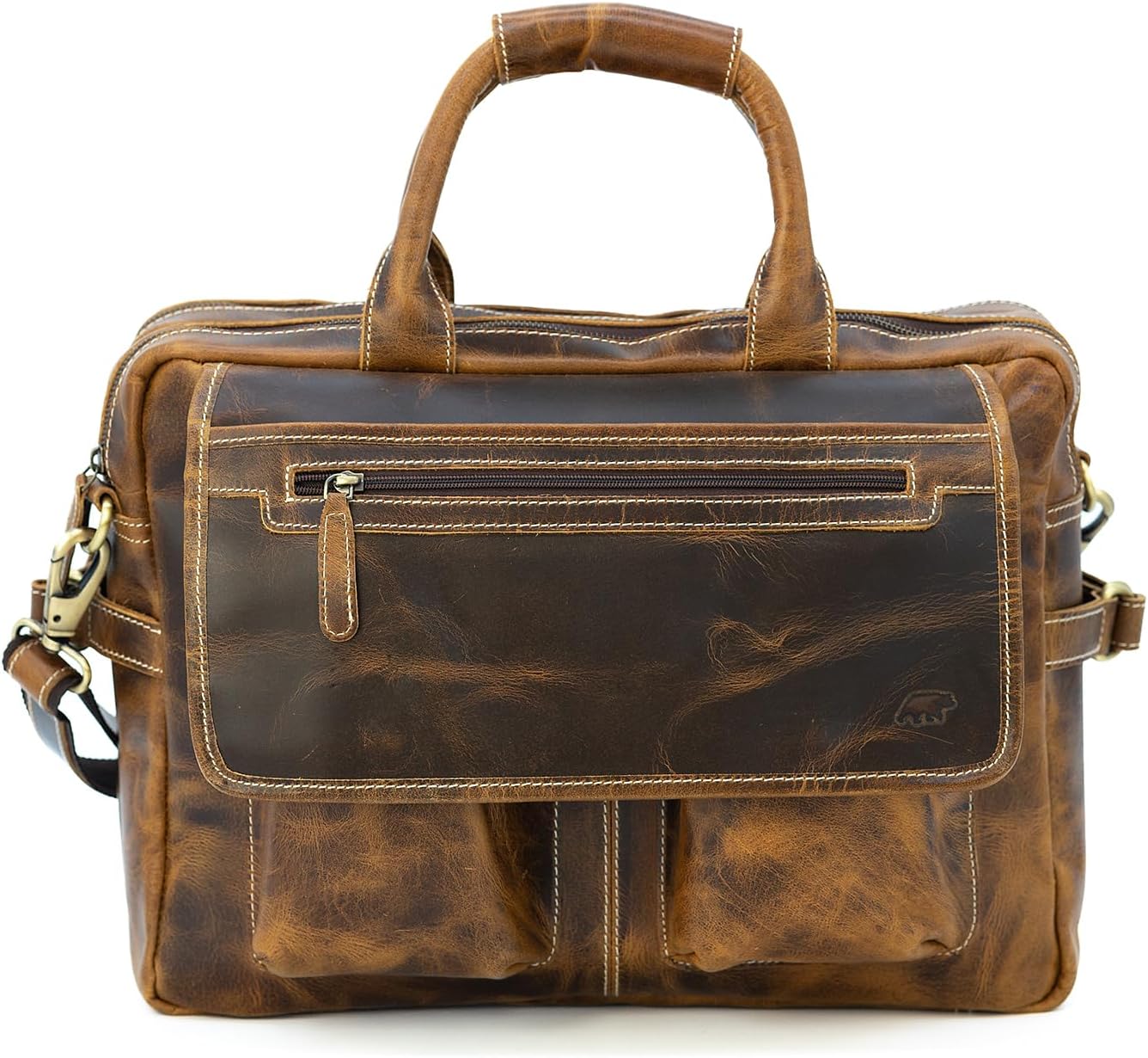 - Buffalo Leather Pilot Bag