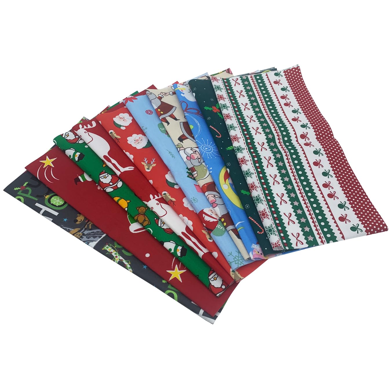 Tissu Coton Imrpime Patchwork De Noel | Tissu Fil & Compagnie