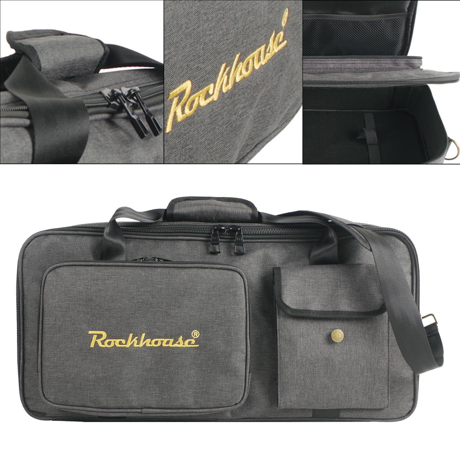 Guitar Guitar Multi Efectos Efecto de bolsa de pedal Pedalboard Carry Bag Ensayos Portable Pedalboard Pelipadora Poliquita Bolsa de guitarra Bolsa de, 58cmx29cmx16cm