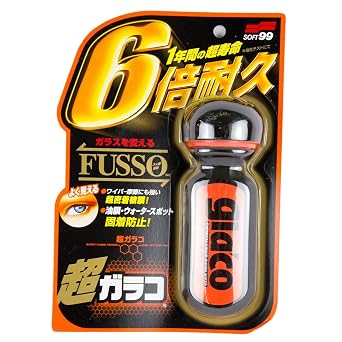 SOFT99 6 x Ultra Glaco windscreen seal, water-repellent, rain deflector, 70 ml