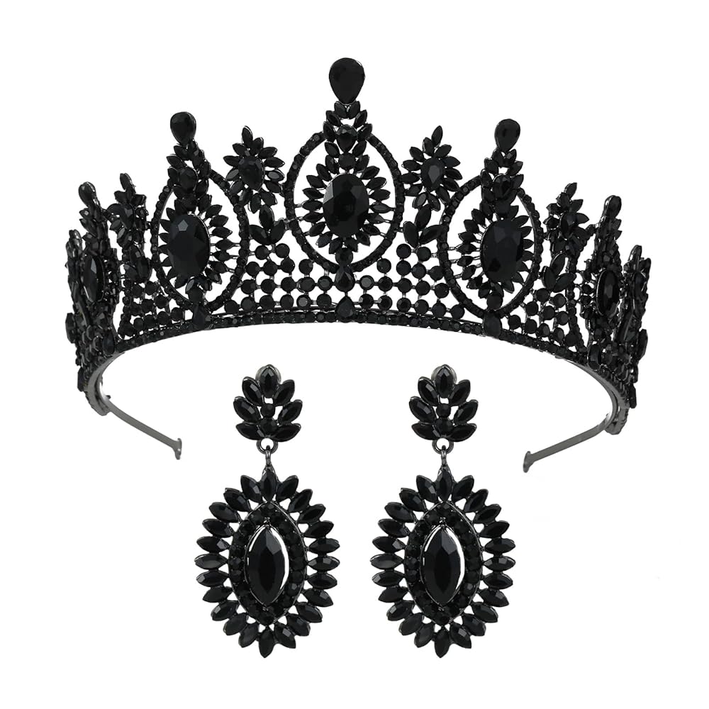 ✧tiara✧ ZIFENGXUAN Ladies Crown Tiara for Women Crystal Headdress