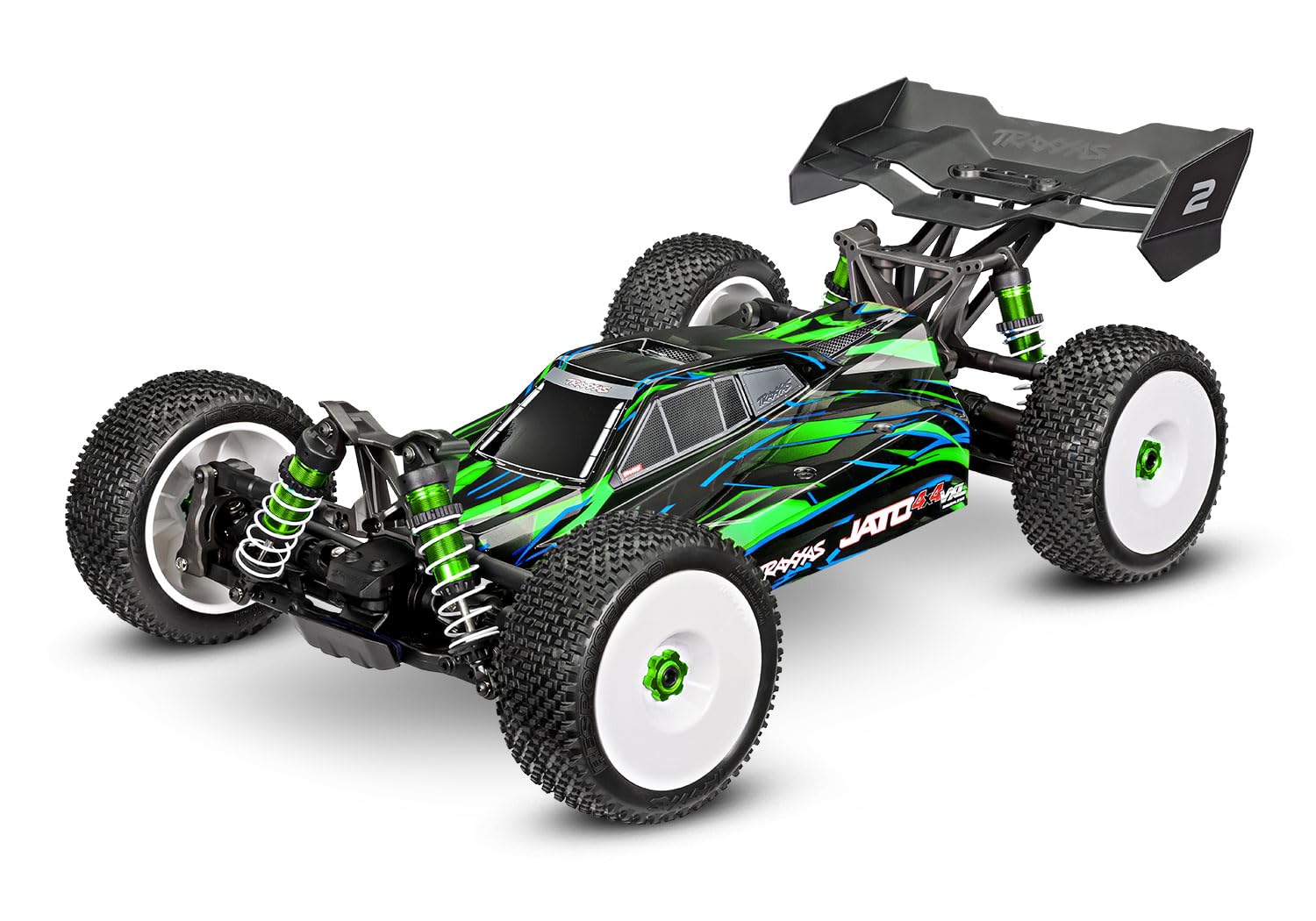 TraxxasJato 4X4 VXL-4s Green