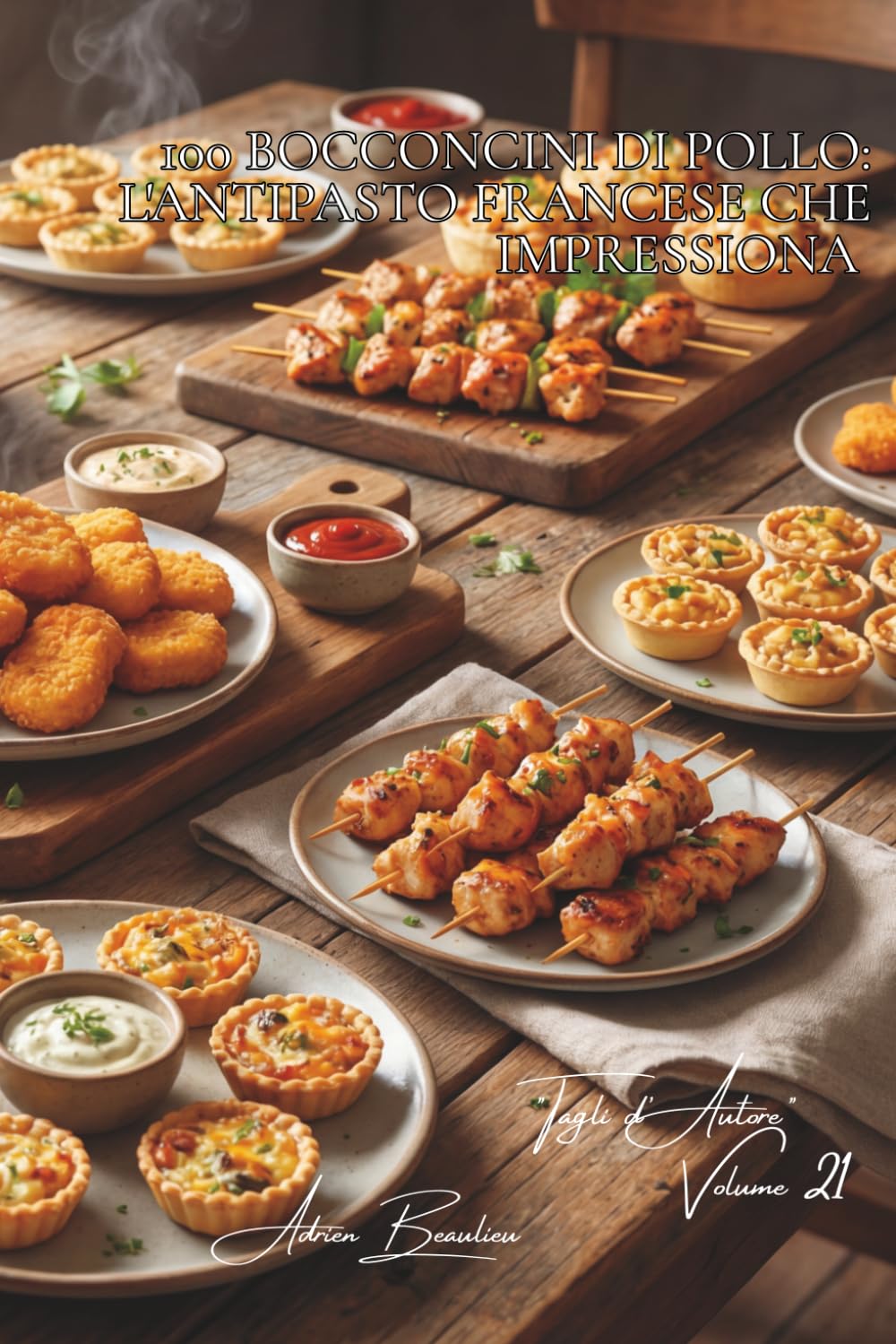 100 Bocconcini di Pollo: L'antipasto francese che impressiona: Nugget fatti in casa, tempura e l'arte del piccolo morso d'autore. (SERIE POLLO (35 Volumi) – Sottoserie: "Tagli d'Autore" (10 Volumi))