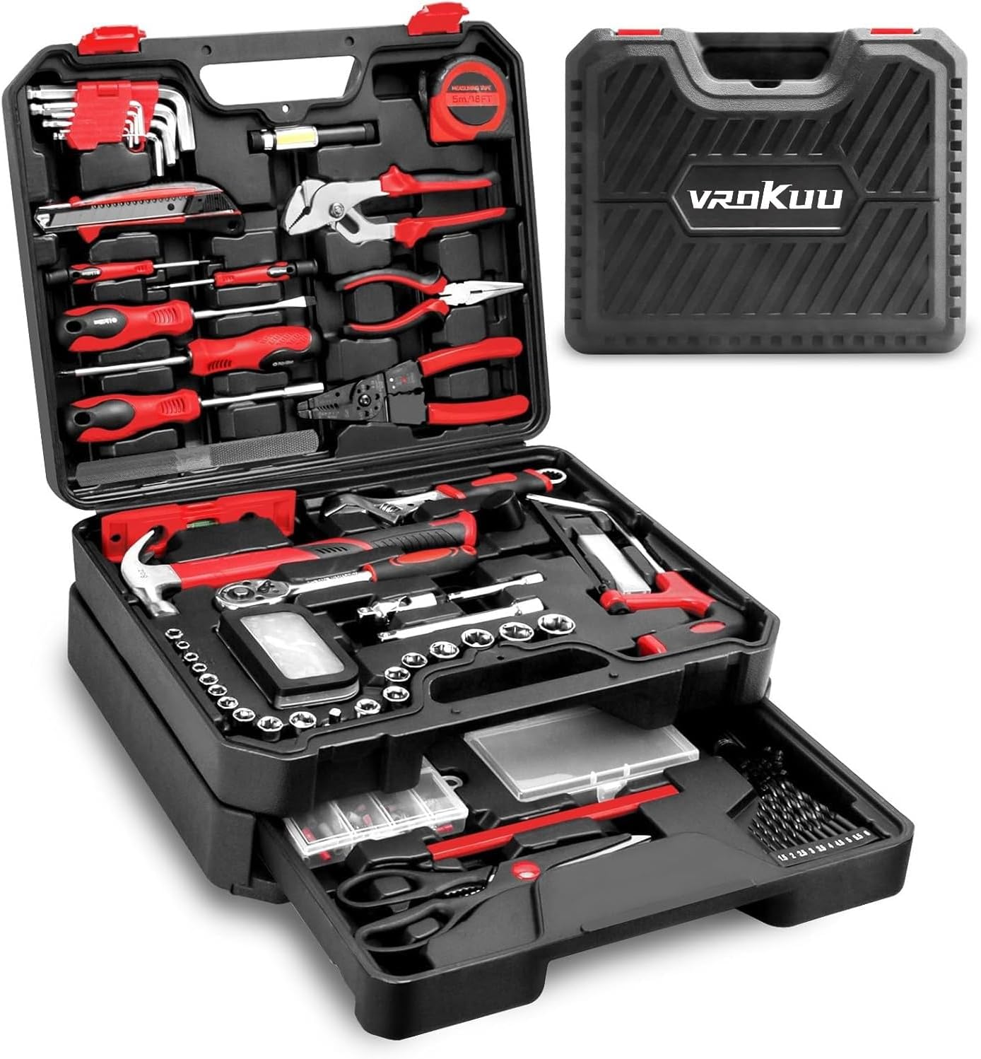 Maintenance Tool Set, Home Tool Set, Home Repair, Tool Box, For Work, Everyday Tool Kit, Safety Protection, For Bicycles, Motorcycles, Car Maintenance, For All Types Of Maintenance, Furniture Assembly